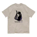 kocoon（コクーン）の夜型生活のネコ Organic Cotton T-Shirt