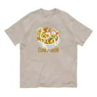 スロータイプ書店 Slowtype Booksのカレーうどんドボン 262 Organic Cotton T-Shirt