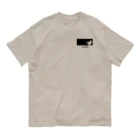 「中華居酒屋 ねこや」マーチャンダイズストアのねこや-ミミちゃんグッズ(猫家、straycat) Organic Cotton T-Shirt