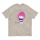 rurugirlのプロテイン女子 オーガニックコットンTシャツ