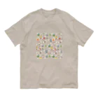 WAMI ARTのヲシテ文字いろいろ オーガニックコットンTシャツ