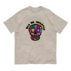 sandy-mのメキシコ風ドクロ Dia de muertos オーガニックコットンTシャツ