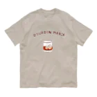 NIKORASU GOのバーボン大好き「バーボンマニア」（Tシャツ・パーカー・グッズ・ETC） オーガニックコットンTシャツ