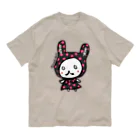 ☆pumpking cat☆のドットほっかむり_usugi Organic Cotton T-Shirt