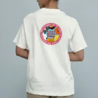 KOBEアニマルレスキューPinkyのPInkyロゴマーク オーガニックコットンTシャツ