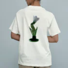 一色に統一できなくて白のリサイクルチューリップ　3 Organic Cotton T-Shirt