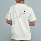 イラスト MONYAAT のバックプリント カップイン ゴルフTシャツ Organic Cotton T-Shirt