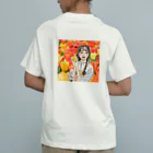 Tsukikageのオレンジ Organic Cotton T-Shirt