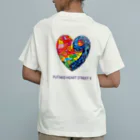 nissyheartのFUTAKO HEART STREET 9  オーガニックコットンTシャツ