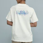 綾錦工房 りこりすの曼珠沙華 【月光】 Organic Cotton T-Shirt