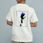 Ameoのリンドウ プリント Organic Cotton T-Shirt