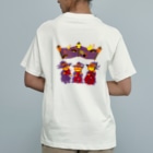 GOODS SHOP【そぞろな小窓】 SUZURI店の[バックプリント]【本番まであと何日？】 Organic Cotton T-Shirt