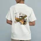 キッチンファラオのキッチンカー　デザイン オーガニックコットンTシャツ