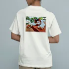 nekousagi*∩..∩の【ロゴ無】①夏のトラミ兄ちゃん オーガニックコットンTシャツ