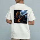 Gavi'sのRockなCat ギターバージョン3 Organic Cotton T-Shirt
