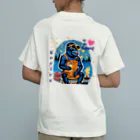 Curiosity＋のI❤️Camp ごりら オーガニックコットンTシャツ