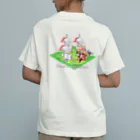 アルカナマイル SUZURI店 (高橋マイル)元ネコマイル店のスリーナイトセンシ(ローマ字ver.) Organic Cotton T-Shirt