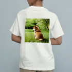 CC-LL (クク・ルル)の【柴犬】フォトリアル Organic Cotton T-Shirt