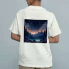 夜景ショップの満天の星空が綺麗なグッズ Organic Cotton T-Shirt