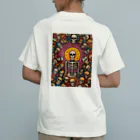 Skull sectionの月とドクロ Organic Cotton T-Shirt