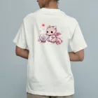 garireoの干支のかわいい龍 オーガニックコットンTシャツ