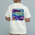 エンサーナアートの駆逐艦さま オーガニックコットンTシャツ