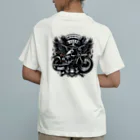 AIまーぼのRebel Ride: ビンテージバイカー Organic Cotton T-Shirt