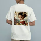 AQUAMETAVERSEの日本のAIアート世界へ羽ばたけ アメジスト 2846 オーガニックコットンTシャツ