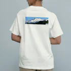 ReallyCoolMamoruの秋田鳥海山_AkitaChoukaisan Organic Cotton T-Shirt