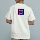 NeonSparkのネオンキャット オーガニックコットンTシャツ