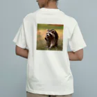 Raccoon Cool PlanetのRaccoon Cool Planet オーガニックコットンTシャツ