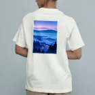 AQUAMETAVERSEの雲海とホテル街の灯　ラフルール　1859 オーガニックコットンTシャツ