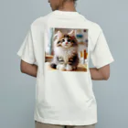 Creation CATのゴージャスCAT オーガニックコットンTシャツ