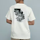 Lycoris Ant～リコリスアント～のアート「女性の横顔」 オーガニックコットンTシャツ