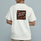 nuuartの1980年代のレトロフォント Organic Cotton T-Shirt