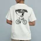 nidan-illustrationの"SWEET STEEL Cycles" #2 オーガニックコットンTシャツ