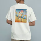 nidan-illustrationの"双輪車娘之圖會" 2-#2 Organic Cotton T-Shirt