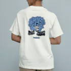 nidan-illustrationの“MAGI COURIER” blue #2 オーガニックコットンTシャツ