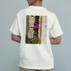些細な心の日曜日の道端の花たち オーガニックコットンTシャツ