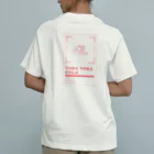 TOBA TOBA COLAのSUNSET PINK Organic Cotton T-Shirt