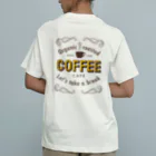 【公式】まるいねこのコーヒー カフェ Organic Cotton T-Shirt