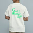 good weather dayのGoodWeatherDay＿オーガニックコットンT Organic Cotton T-Shirt