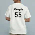 SATYのビーグルチーム　55番 オーガニックコットンTシャツ