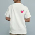 Walton’sのハート　PINK Organic Cotton T-Shirt