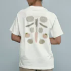 たっちからぁショップのなでなで野菜パステル Organic Cotton T-Shirt