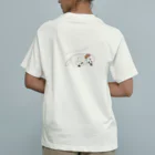 DOG FACEのトイプードル【わんデザイン 4月】 Organic Cotton T-Shirt