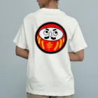 L-Monkeyのだるま オーガニックコットンTシャツ