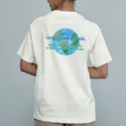 Mona♡ChirolのWorld of Love＆Peace＆SmileーBlue Vol.③ー Organic Cotton T-Shirt