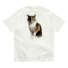 パープルちゃんの孤高のネコ ここちゃん Organic Cotton T-Shirt