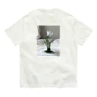一色に統一できなくて白のリサイクルチューリップ Organic Cotton T-Shirt